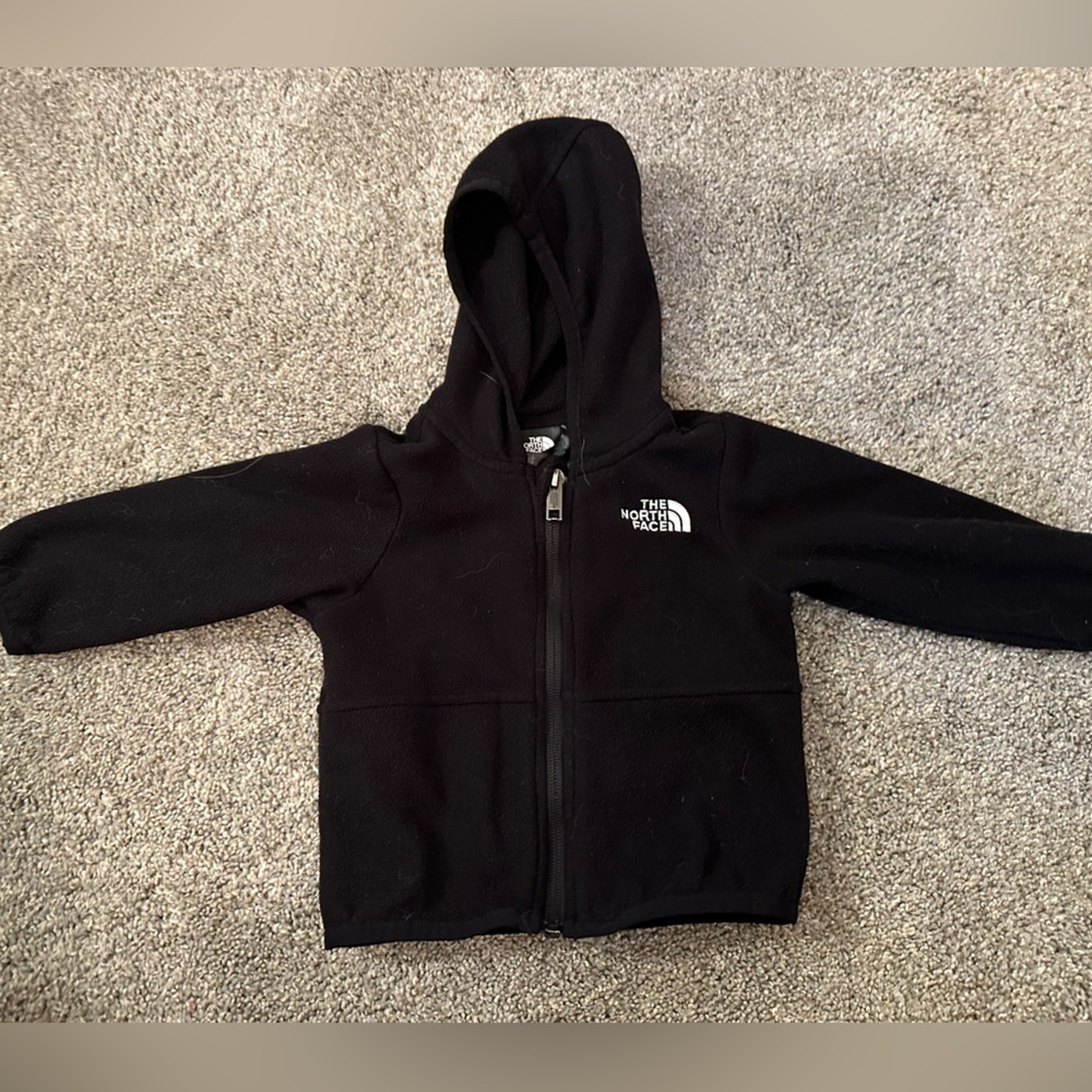 6-12mo Hooded Fleece North Face